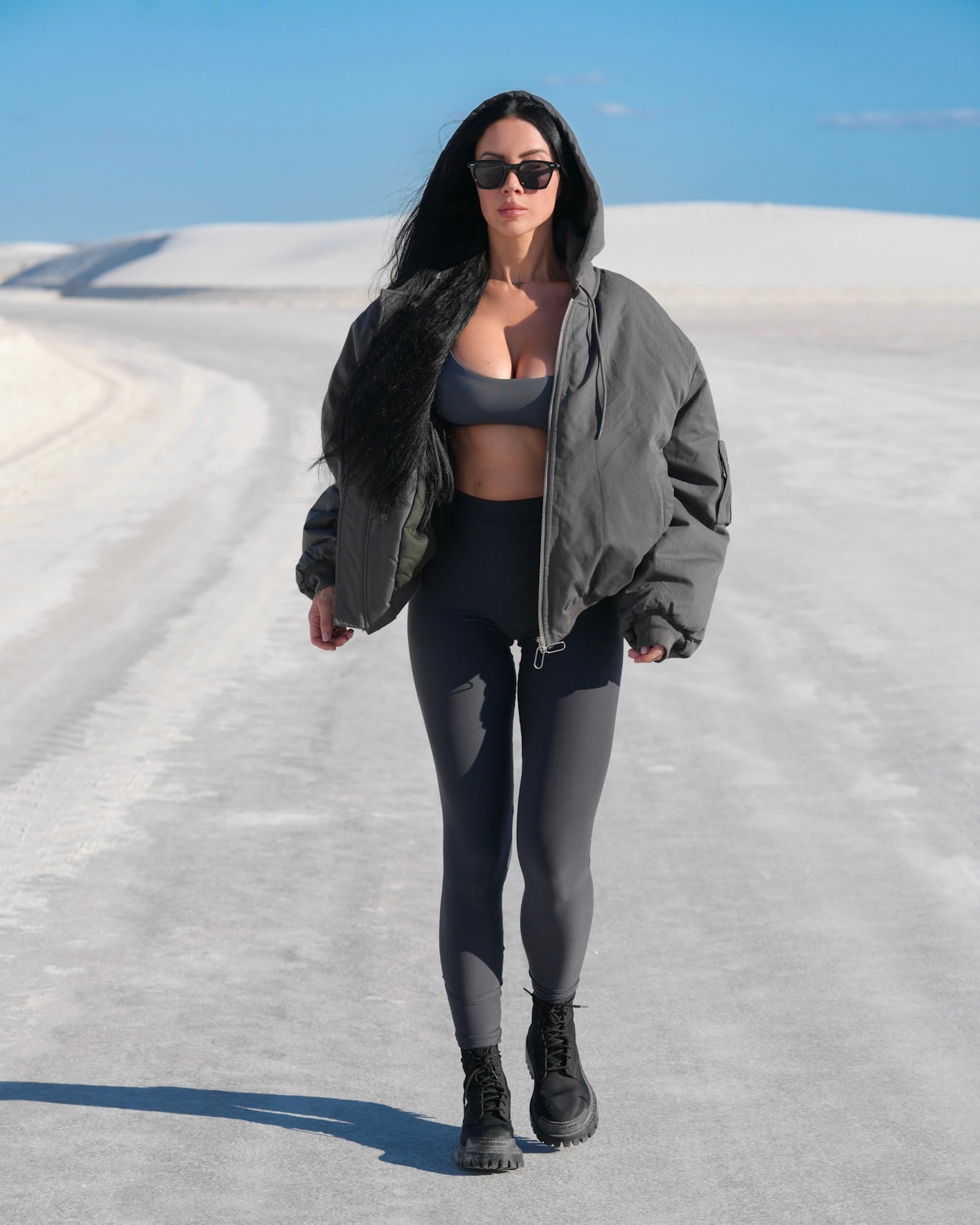 Soft Leggings Nardo Grey Mid Rise – bagalabel