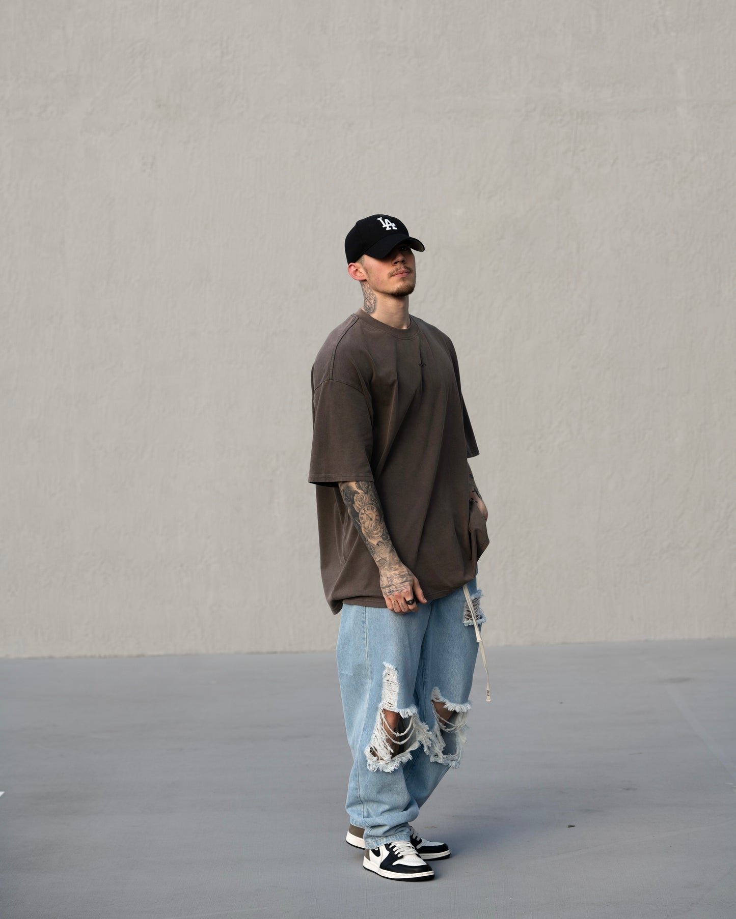Vintage Wash Shirt Deep Brown