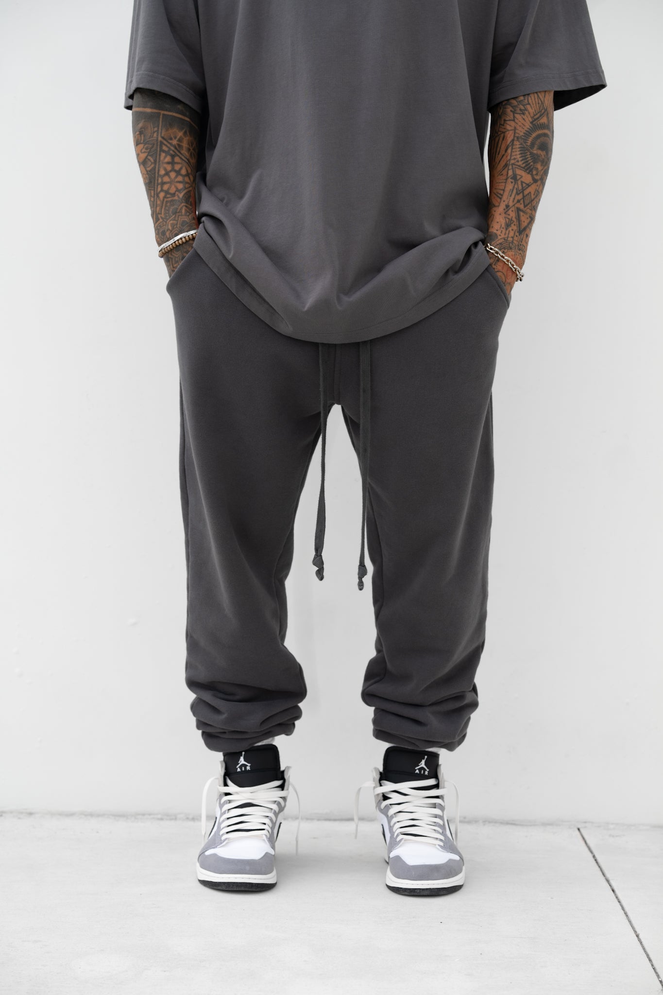 Oversized Joggers Unisex Nardo Grey