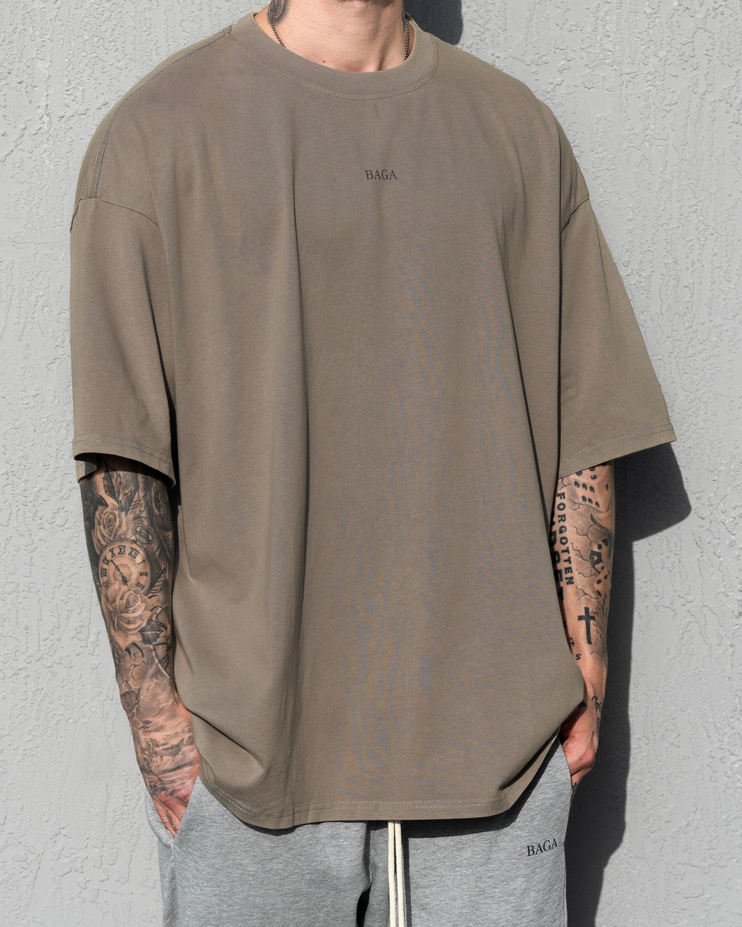 Heavy Cotton Shirt Light Brown